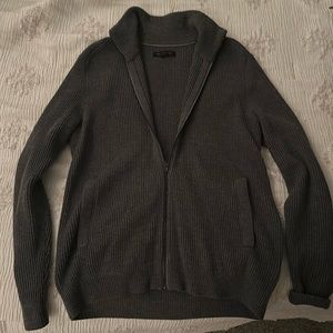 Banana Republic 100% Wool Cardigan Zip Up
